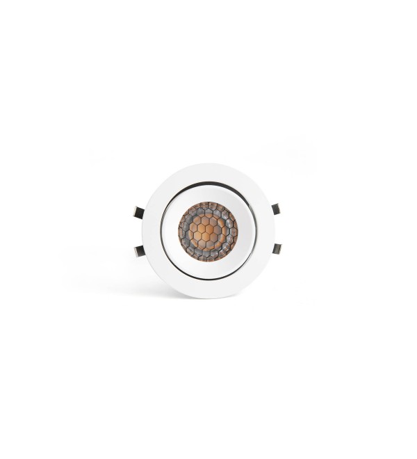 KIVI Встраиваемый светильник ORIENT. белый 7W 2700K 36° IP44