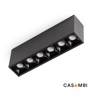 Светильник Neso Point 6 3000K 34° черный CASAMBI