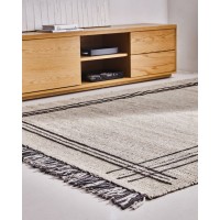 Eneo Ковер с бежевыми и коричневыми кисточками 160 x 230 см