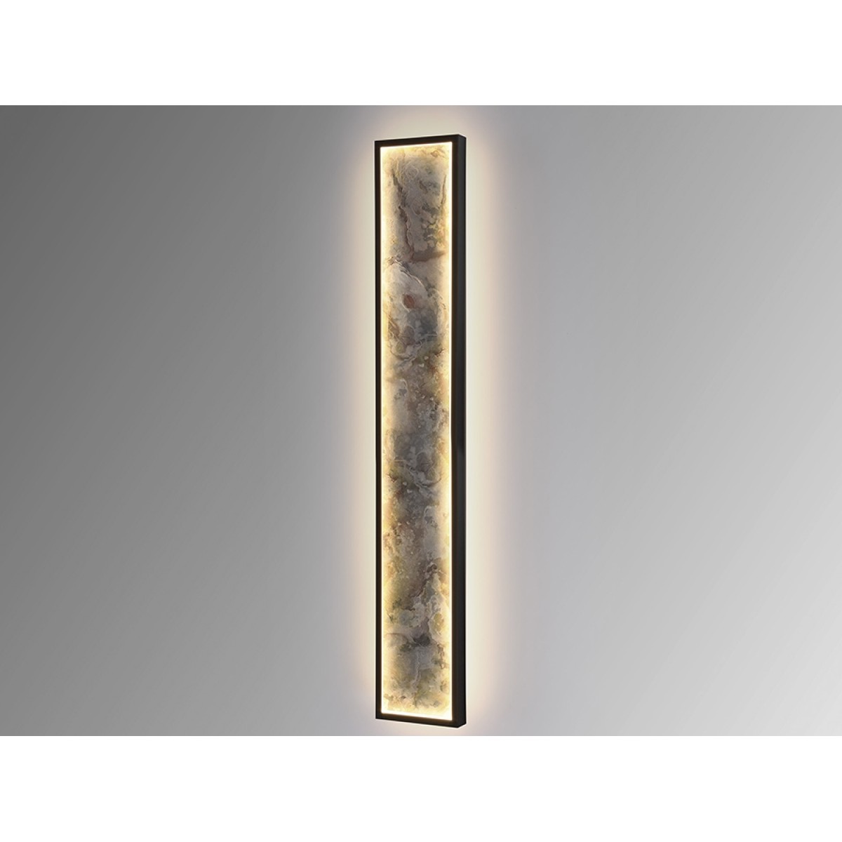 Настенный светильник Stone CCT- черный LED L100