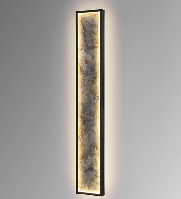 Настенный светильник Stone CCT- черный LED L100