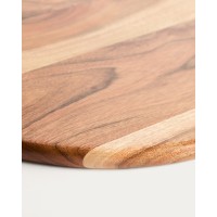 Сервировочная доска Dalme из акации, диаметр 35,5 см