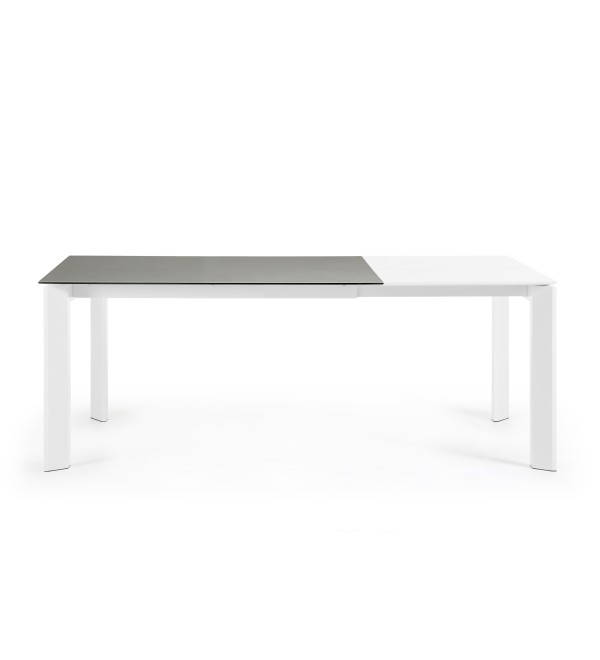 ATTA Стол 140 (200) x90 белый, керамика