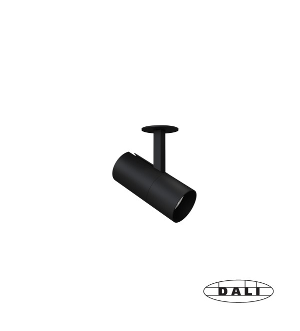 Встраиваемый светильник LINSE RECESSED 20W черный 50є 4000K THRIVE DALI