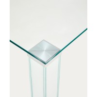 Стол Adularia из прозрачного закаленного стекла 160 x 90 см