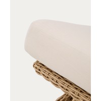 Шезлонг Meria из искусственного ротанга