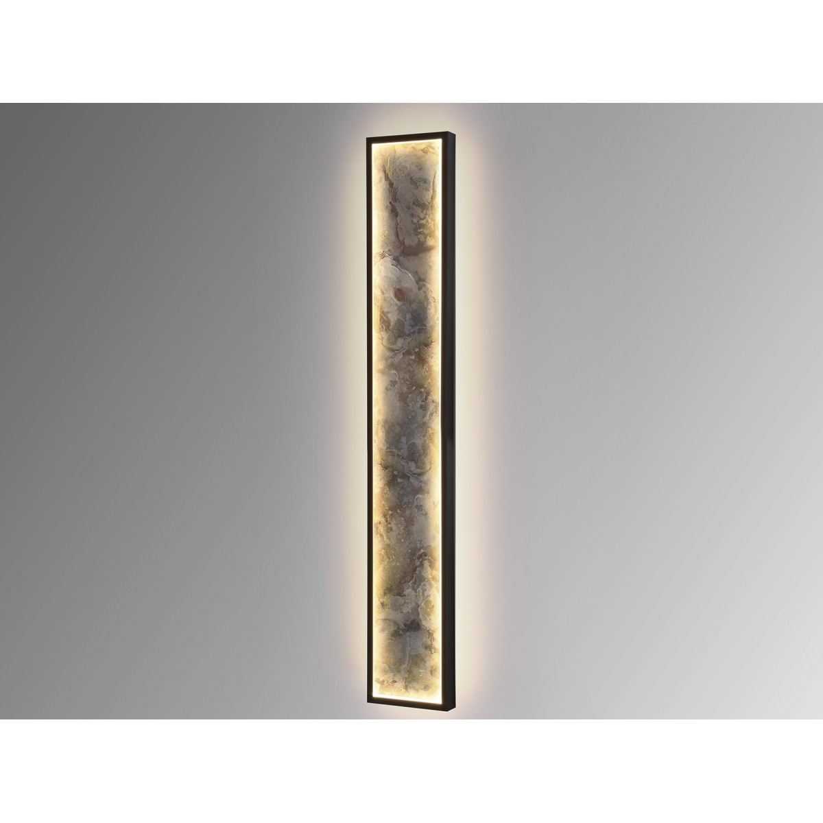 Настенный светильник Stone CCT- черный LED L100