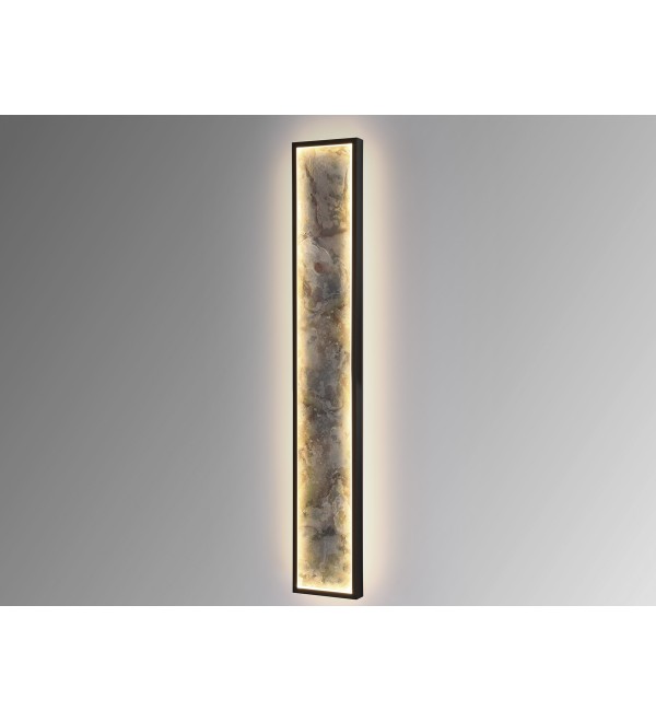 Настенный светильник Stone CCT- черный LED L100