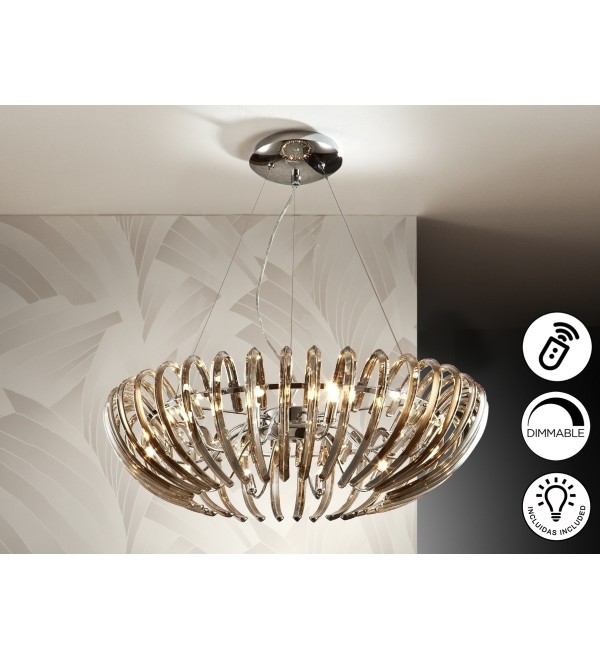 Люстра Ariadna 12L шампань DIMABLE