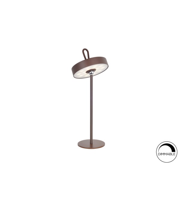 Gong Настольная лампа LED с отделкой Corten 