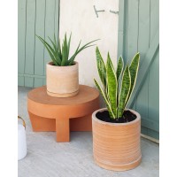 Кофейный столик Vilena из терракоты Ø 60 см