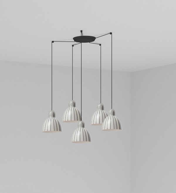 Подвесной светильник Venice 5L Stripes