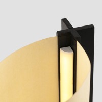 CATA Настольная лампа ясень/ черный LED 2W 2200K