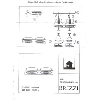 BR05100 Встраиваемый светильник LEOS