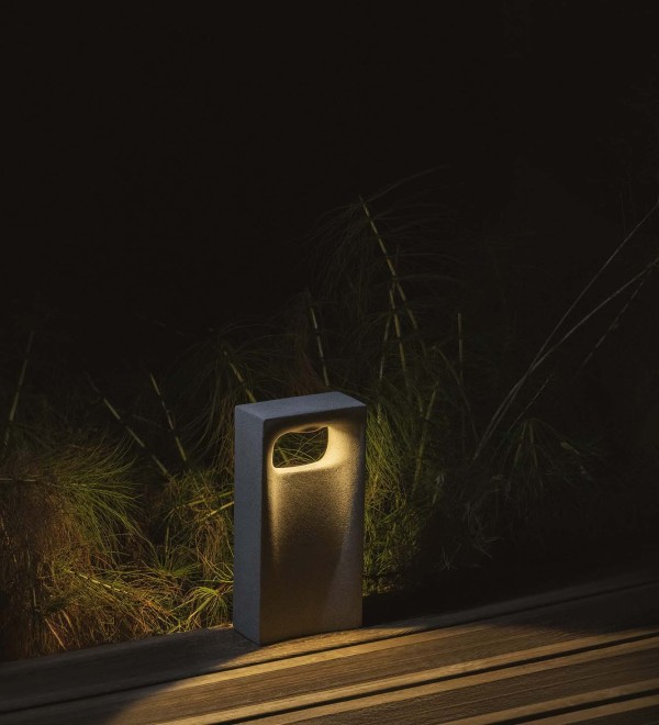 GLINT 400 Уличный маяк цементно-серый LED 6W 3000K