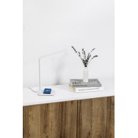 Белая настольная лампа Anouk с индукционной зарядкой LED 8W 2700-6500K