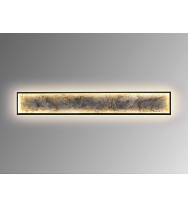 Настенный светильник Stone CCT- черный LED L100