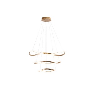 Люстра Naos 3L золотая D80