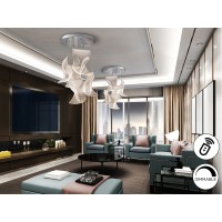 Люстра Velos II 5L хромированная DIM