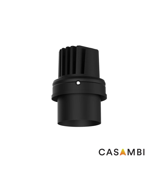 Встраиваемый светильник ELIOS TUBE IP54 7W черный 15є 2400K-6000K CASAMBI