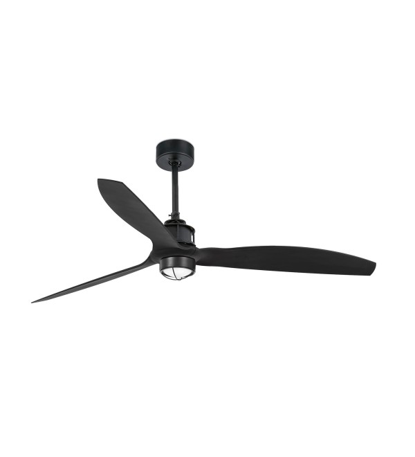 Потолочный вентилятор с освещением JUST FAN M Ш1280 черный 3P 3000K WCTLB