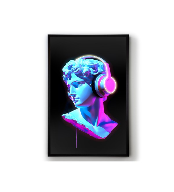 Картина Busto COLOR LED 80X120