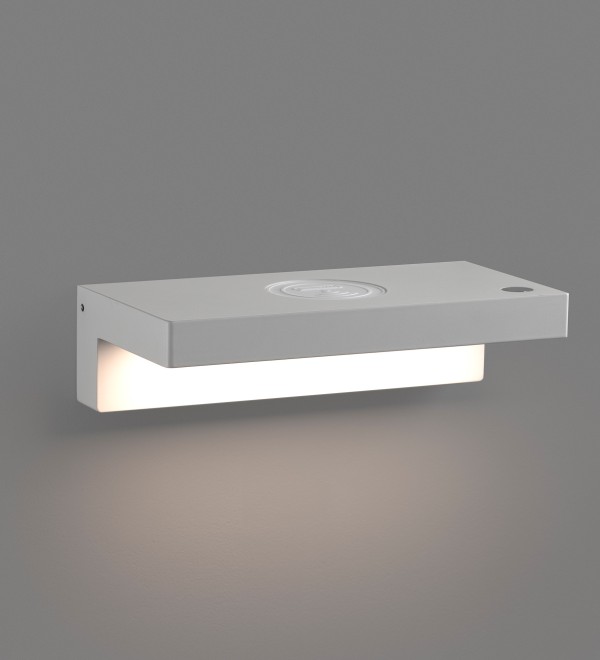 Бра Well с беспроводной зарядкой +USB