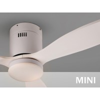 Siroco MINI Потолочный вентилятор с освещением DIMABLE белый