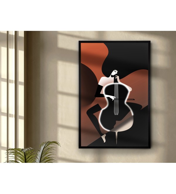 Картина Violonchelo LED 80X120