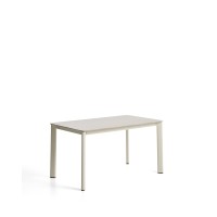 Уличный стол Anafi с бежевой столешницей из спеченного камня, 140 x 80 см