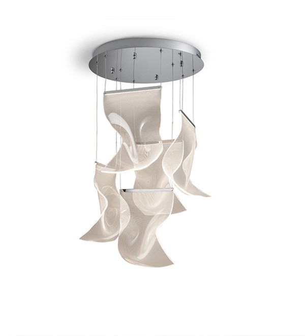 Люстра Velos II 5L хромированная DIM