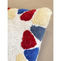 Подушка декоративная Lillaland Геометрия красно-синий 40*40