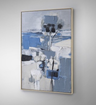 Картина Paisaje azul акрил 83X123
