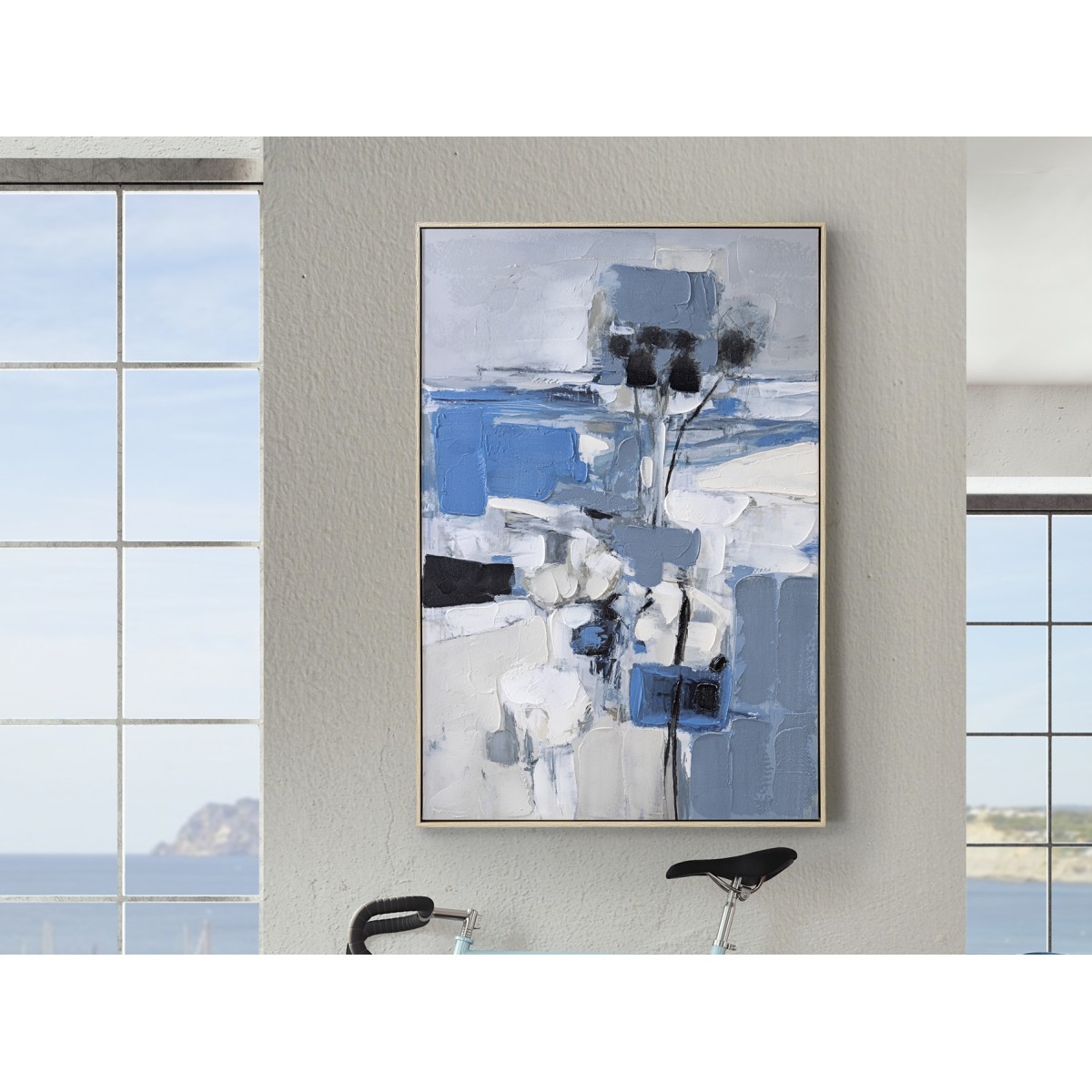 Картина Paisaje azul акрил 83X123