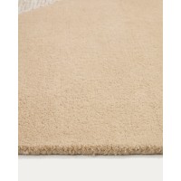 Ковер Ivena бежевый шерстяной 200 x 300 см