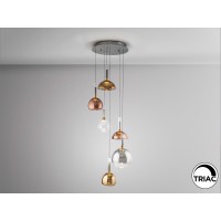 Люстра Charlize 6L разноцветная