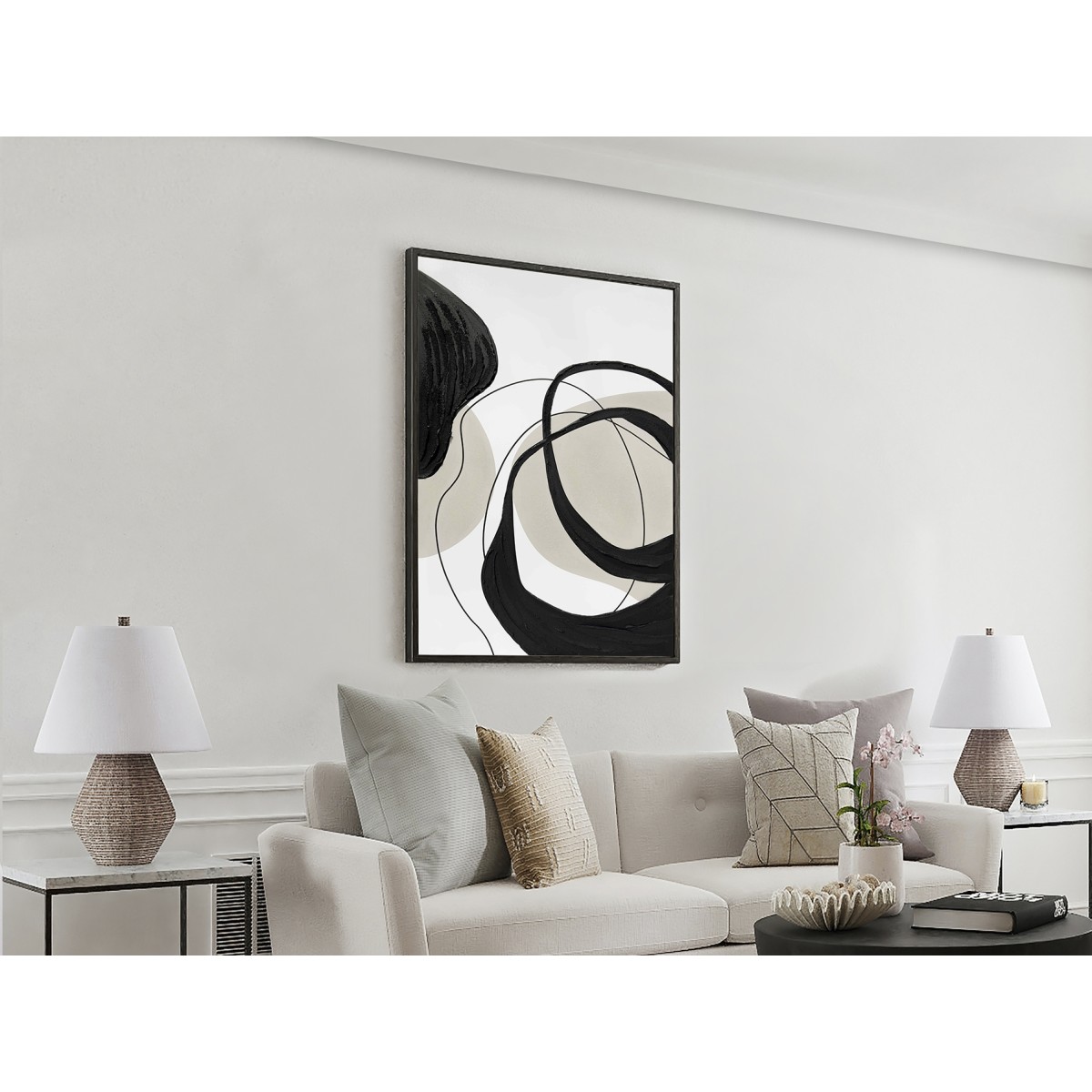 Картина акриловая Actio I 80X120