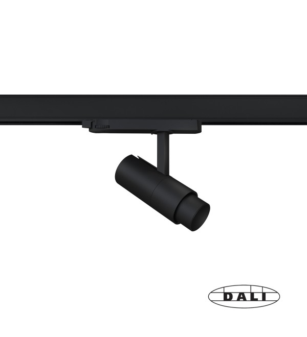 LINSE ZOOM Трековый светильник 20W черный 20є-50є 4000K THRIVE DALI