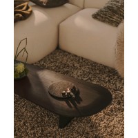 Подсвечник из черного алюминия Nuvro