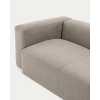Угловой 4-х местный диван Blok 320 x 230 cm бежевый