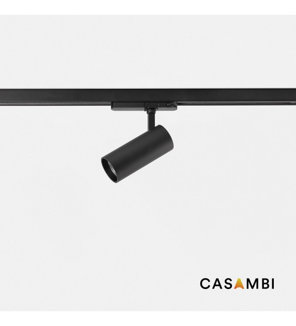Трековый светильник Fost Ш70 43W черный 36° MEAT CASAMBI
