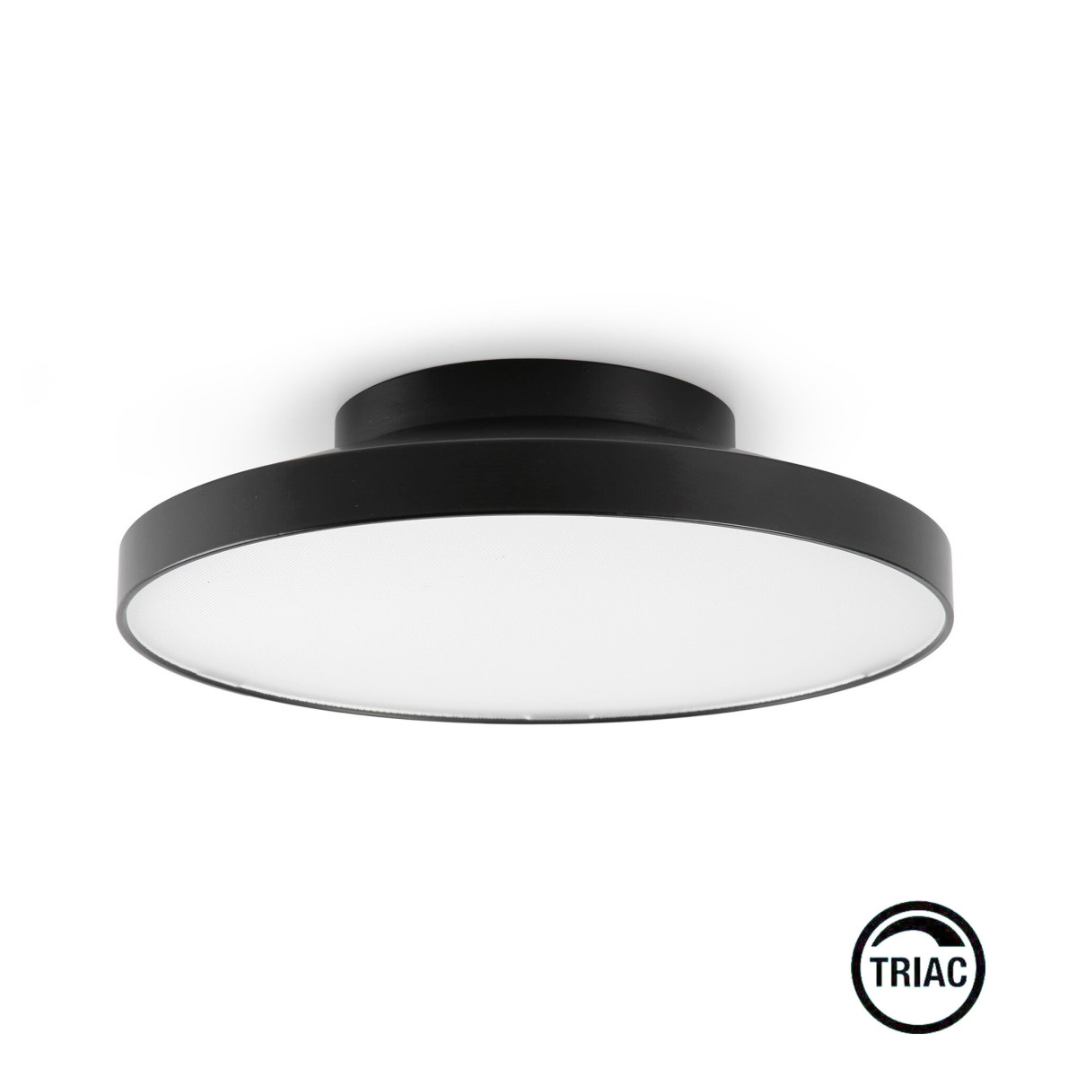 TAK Потолочный светильник 20W черный PRISM. 4000K CRI90 TRIAC