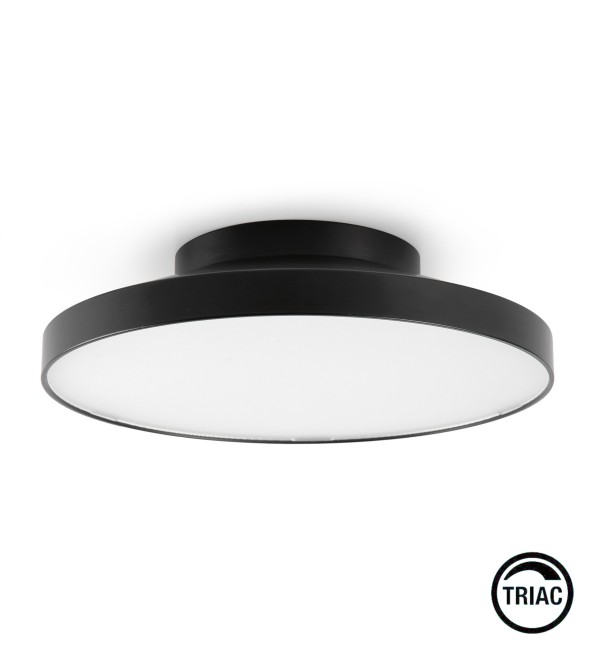 TAK Потолочный светильник 20W черный PRISM. 4000K CRI90 TRIAC