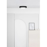 Потолочный светильник Vuk черный LED 40W 2700K