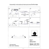 BR03791 Встраиваемый светильник AVILA