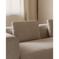 Подушка диванная Blok 40 x 60 см бежевая