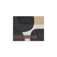 Tonol коричневый абстрактный холст 100 x 80 см