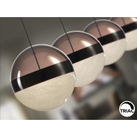 Подвесной светильник Orbes 4L черный хром