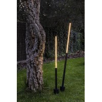 Лампа Bambou 1068 с шипом черная LED 8W 2200K