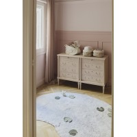 Корзина стеганная Розовая 30*20*20